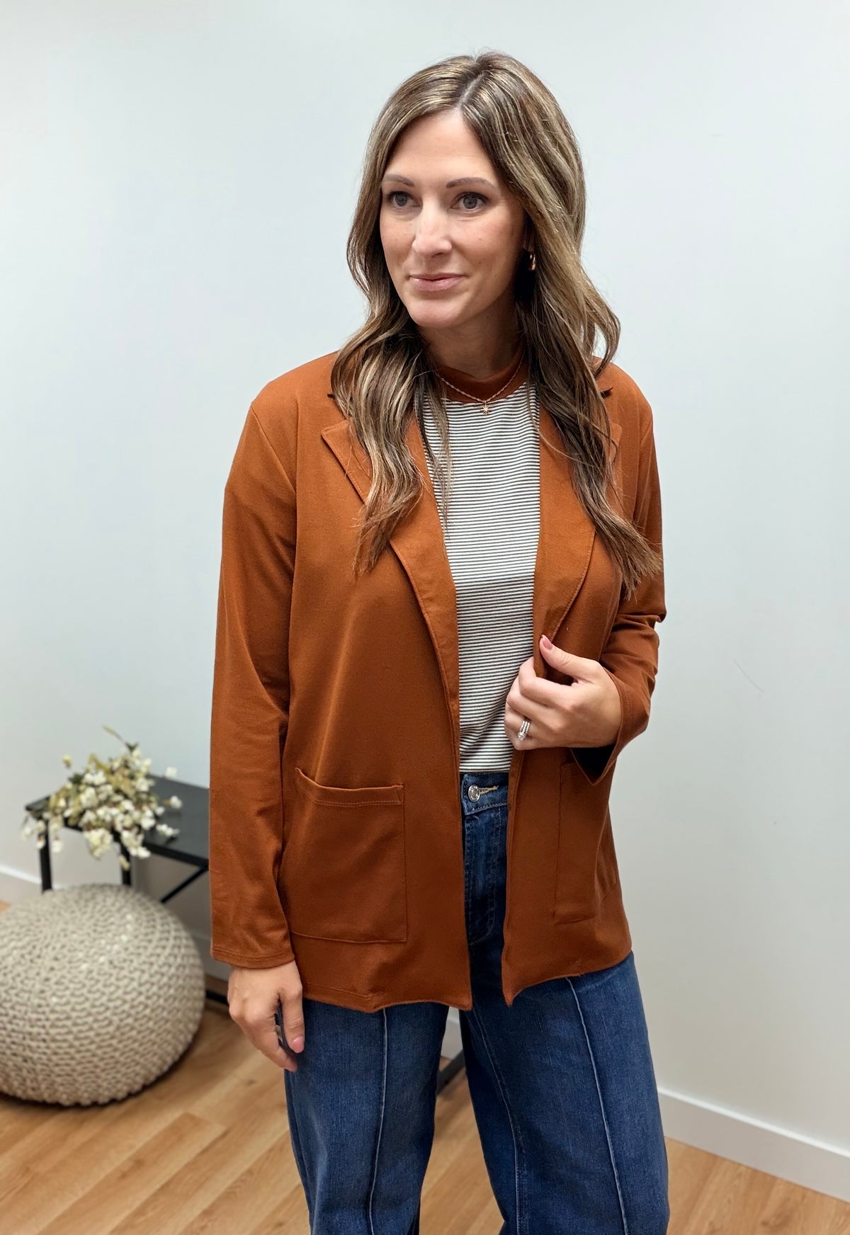 The Cali Mocha Blazer
