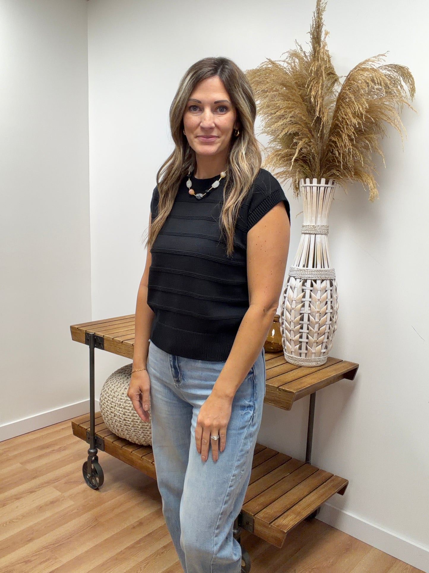 The Jaxen Knit Sweater Top
