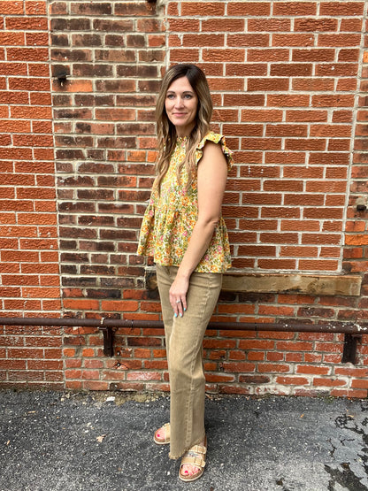 The Feena Ruffled Blouse