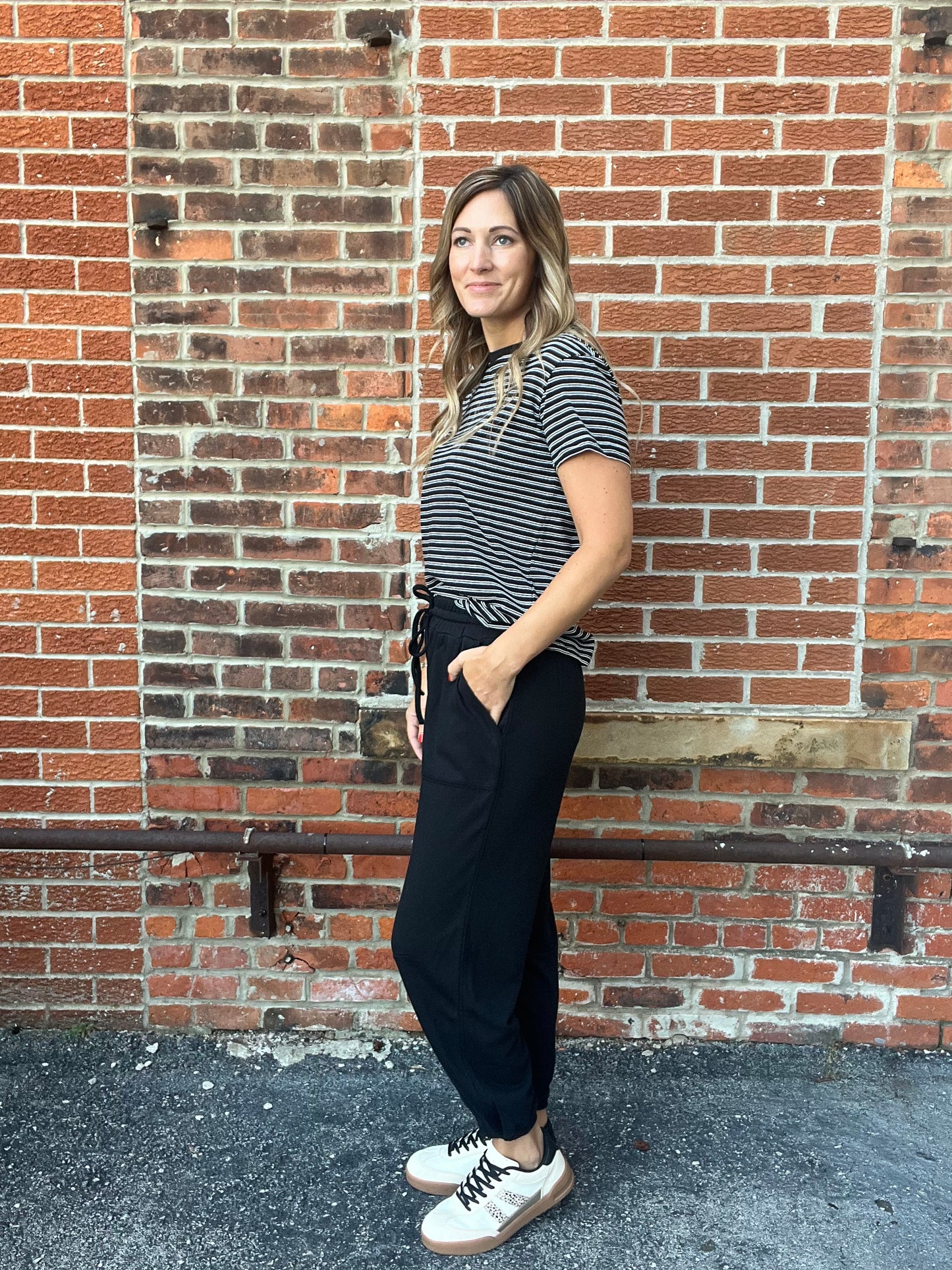 The Zaila Stripped Tee