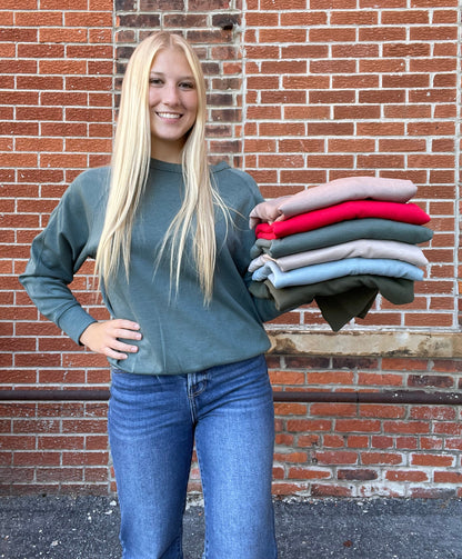 The Oak Soft Scuba Crewneck Sweatshirt