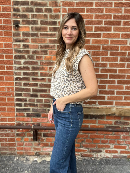 The Chloe Leopard Print Top