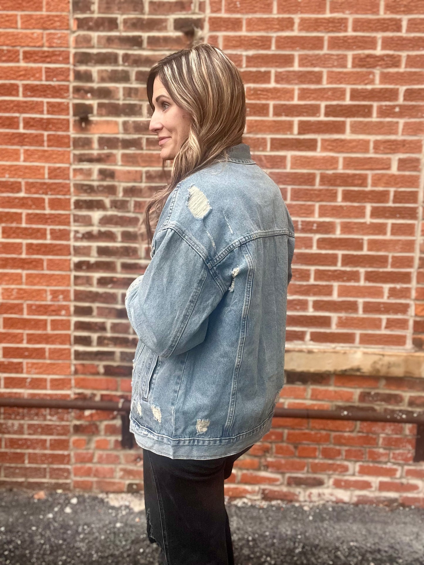 The Remington Distressed Jean Jacket