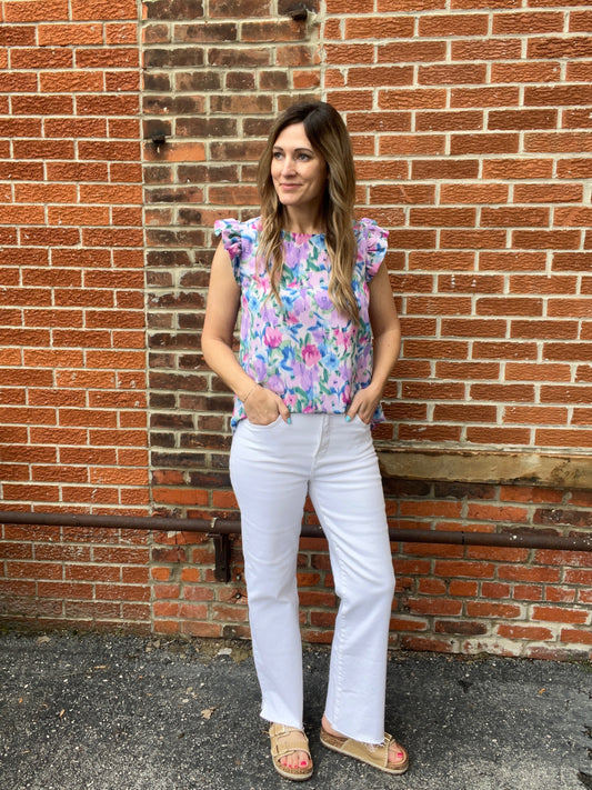 The Zalen Orchird Blouse