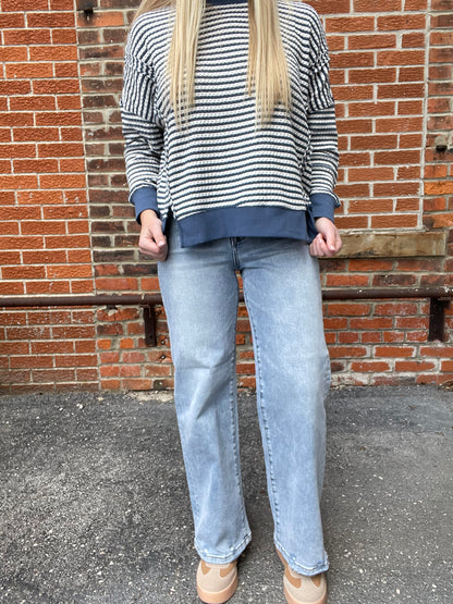 The Hardy High Rise Cropped Denim