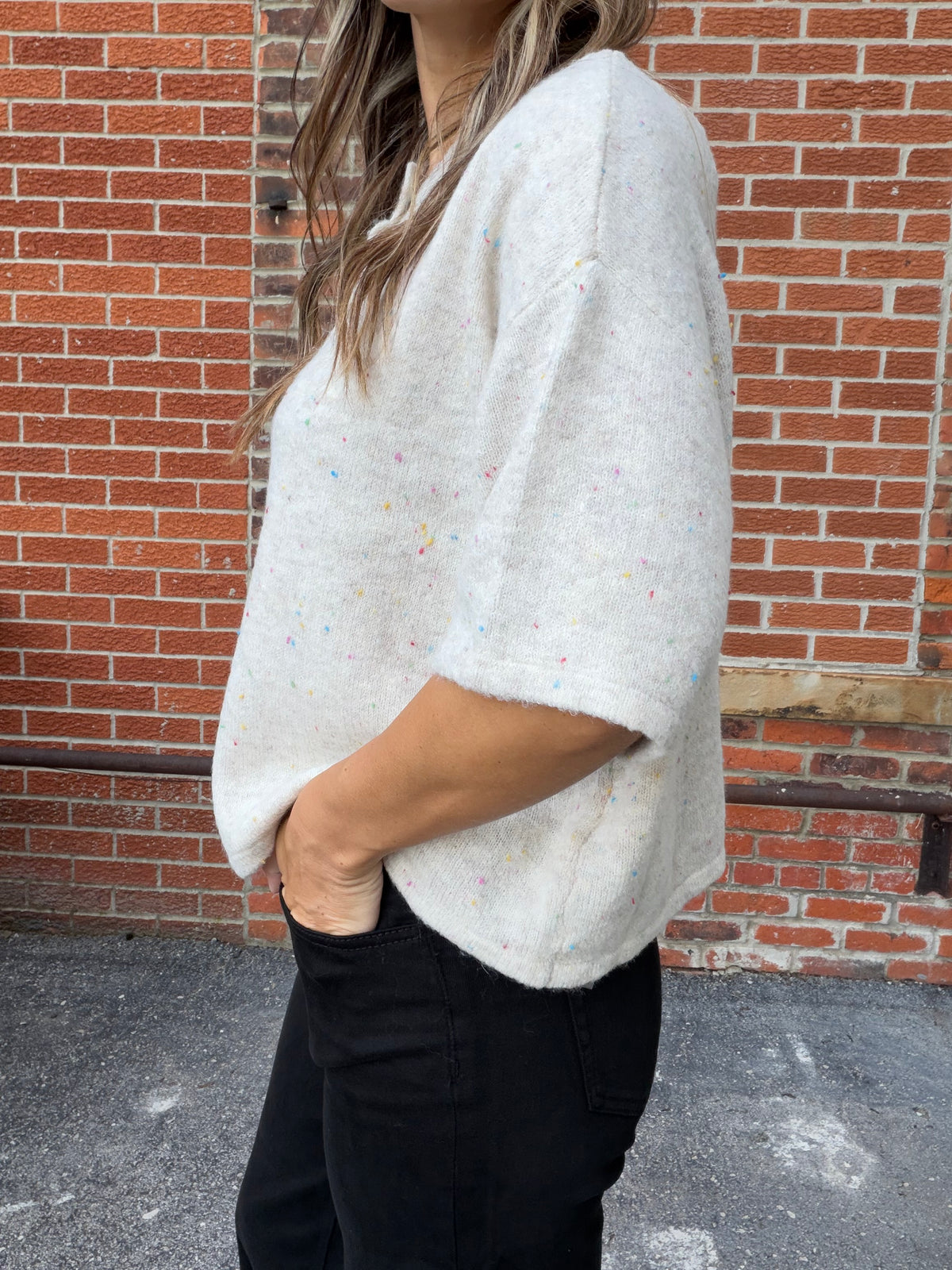 The Lea Button Up Quarter Cardigan