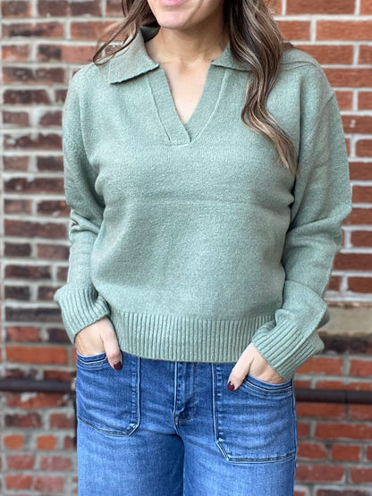 The Vivienne Collar Knit Sweater