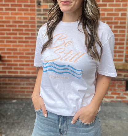 The Maris Be Still Waves Tee