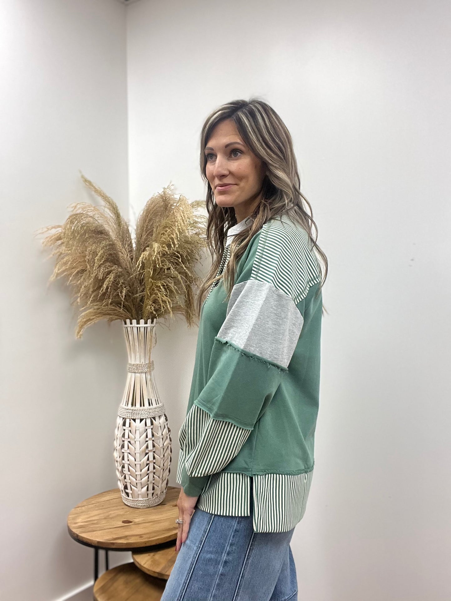 The Bowlen Color Block Pullover