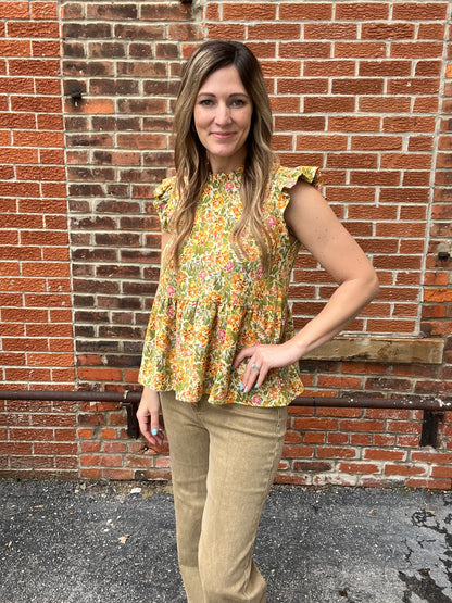 The Feena Ruffled Blouse