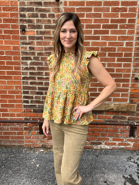 The Feena Ruffled Blouse