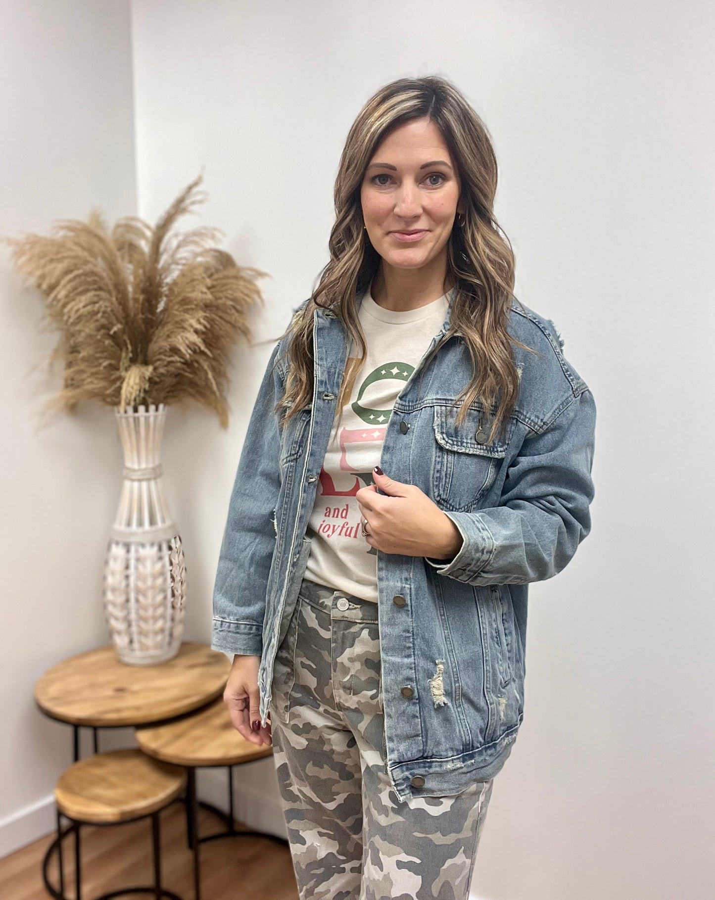 The Remington Distressed Jean Jacket