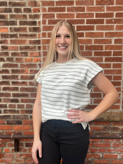 The Liora Stripped Everyday Top