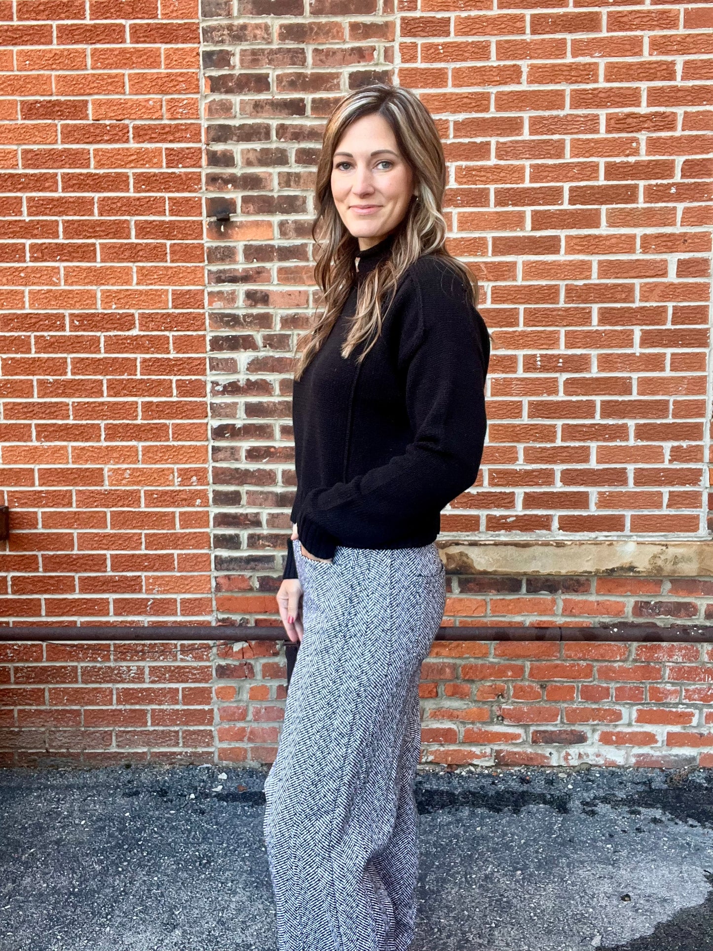 The Kellen Houndstooth Pants