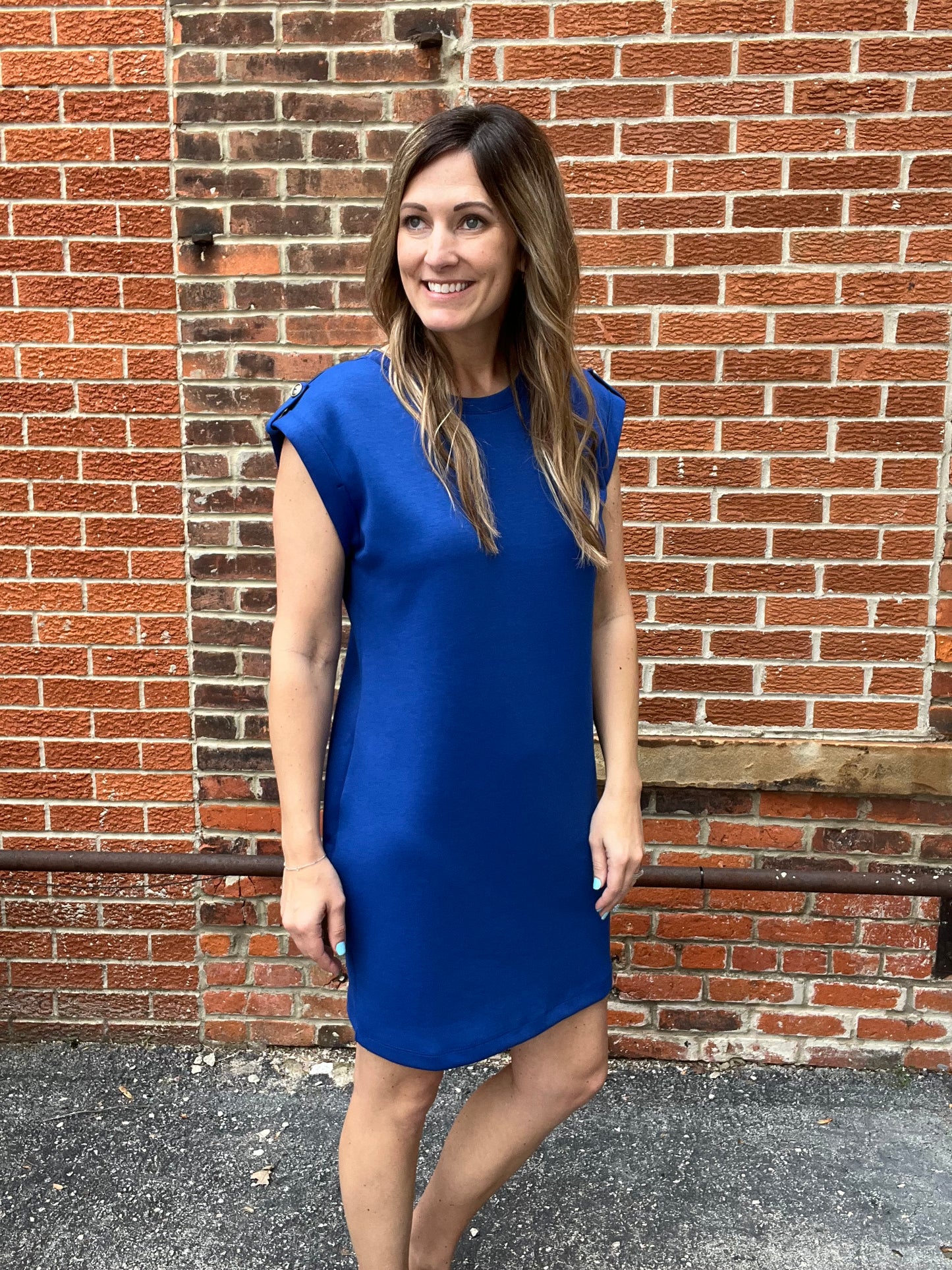 The Leena Cap Sleeve Dress