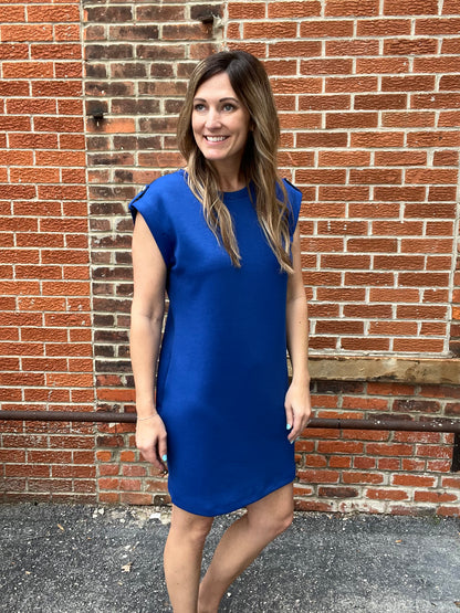 The Leena Cap Sleeve Dress