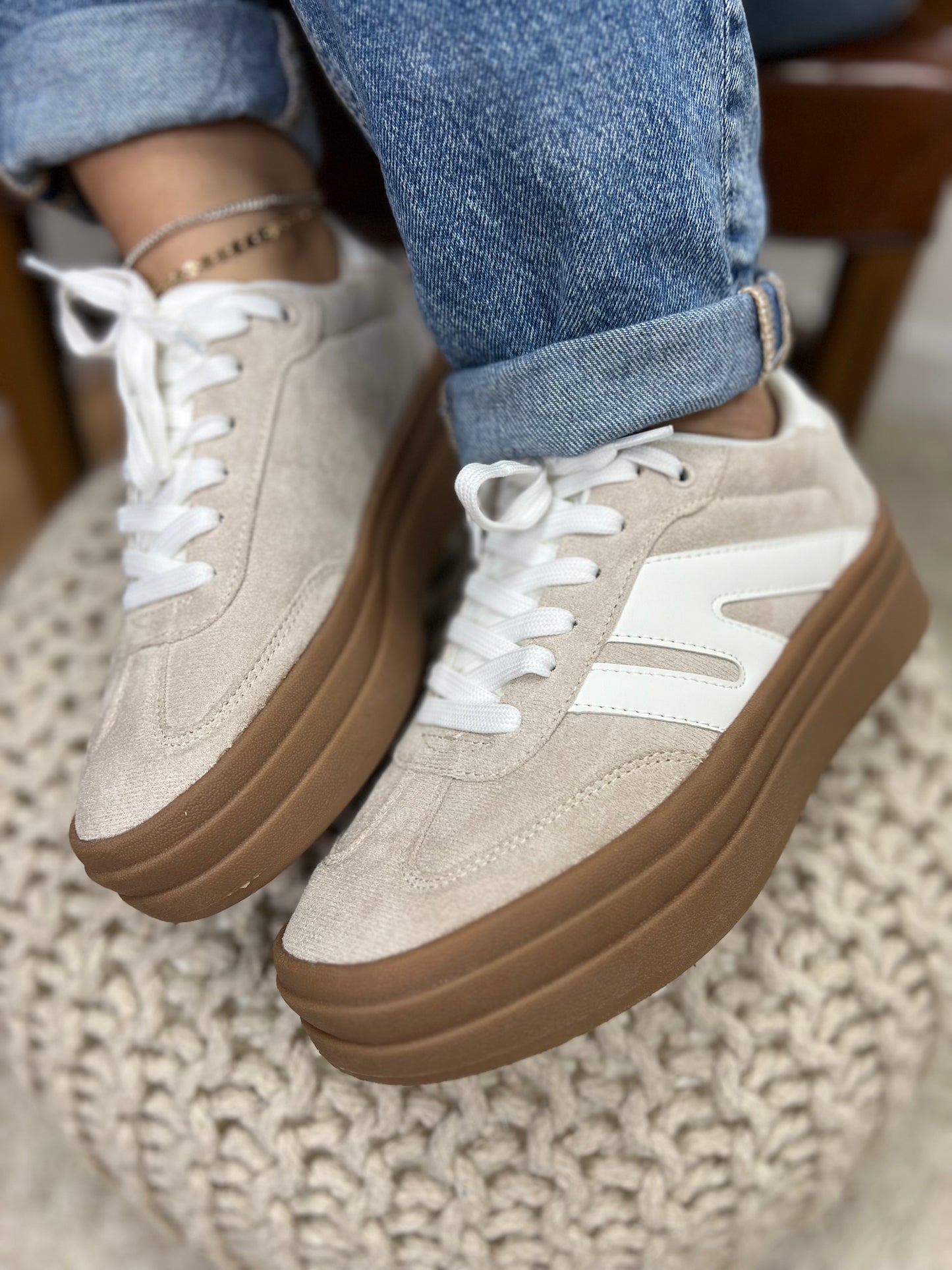 The Taupe Canyon Sneakers