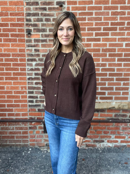 The Reeve Button Down Knit Cardigan