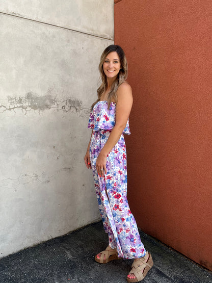 The Hawaii Strapless Jumpsuit