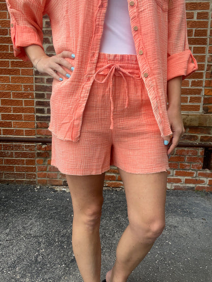 The Sedona Summer Gauze Shorts