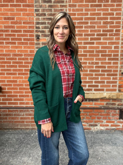 The Kelyn Red Plaid Flannel