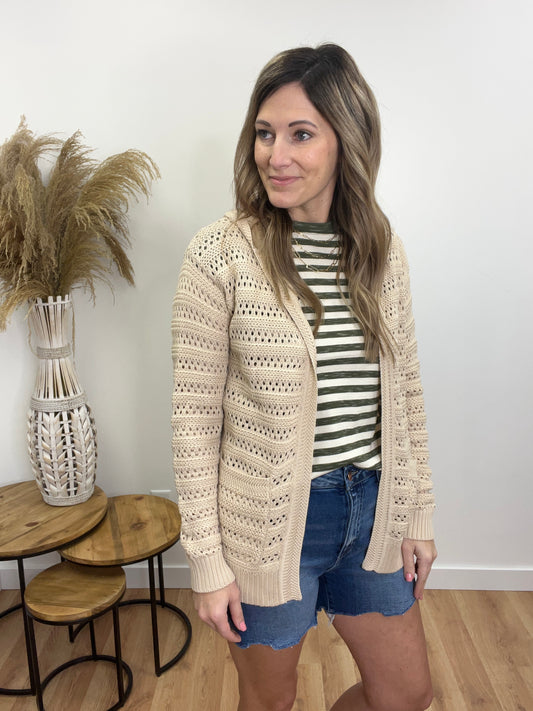 The Eleanor Crochet Cardigan