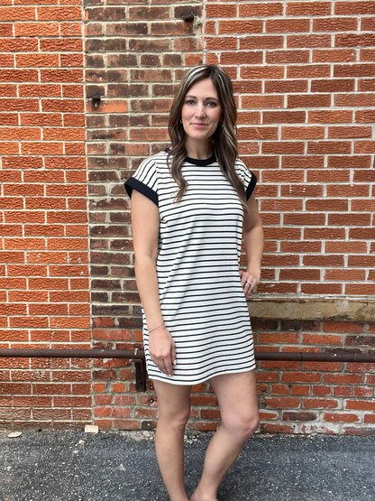 The Payleigh Striped To Go Dress
