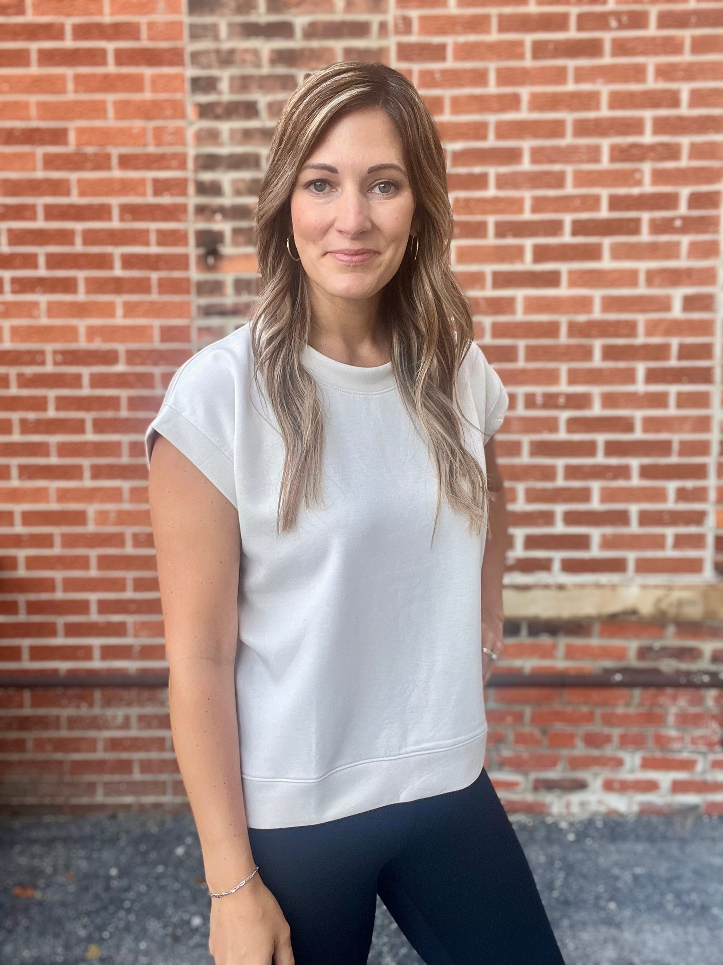 The Kellen Boxy Fit Drop Shoulder Top