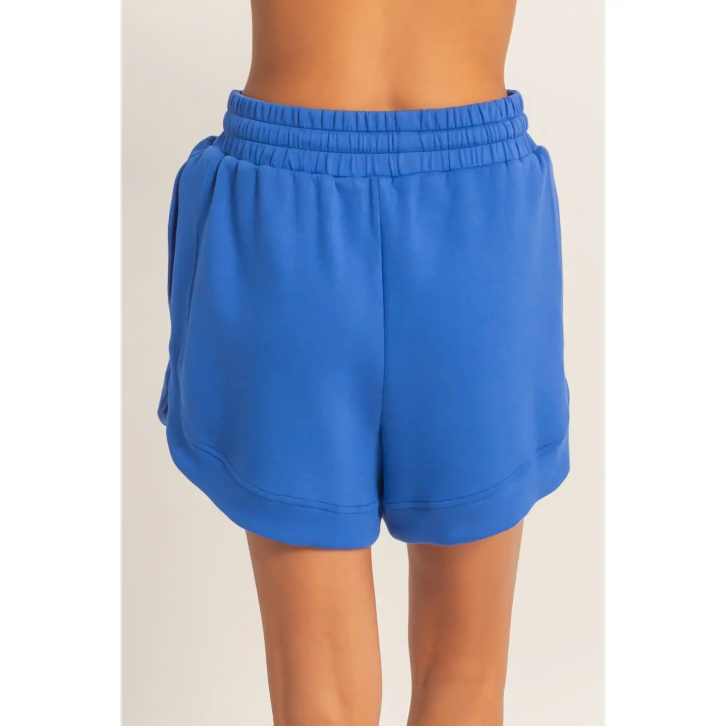 The Naia Loose Fit Elastic Lounge Shorts