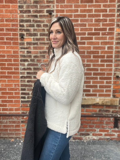 The Sila Sherpa 1/4 Snap Pullover