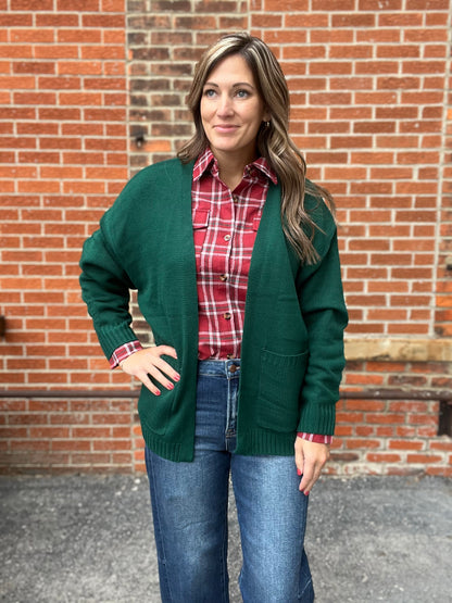 The Kelyn Red Plaid Flannel