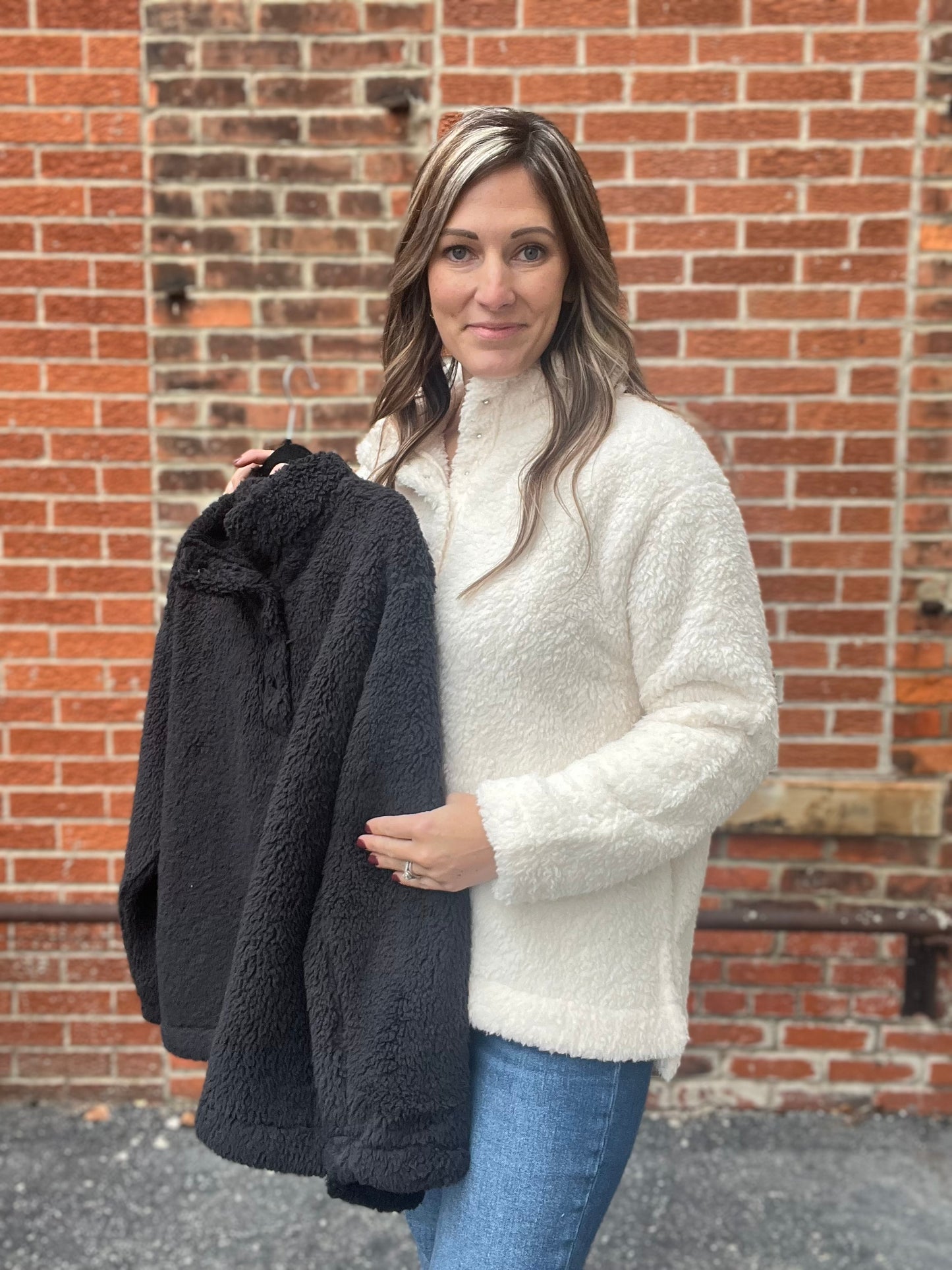 The Sila Sherpa 1/4 Snap Pullover