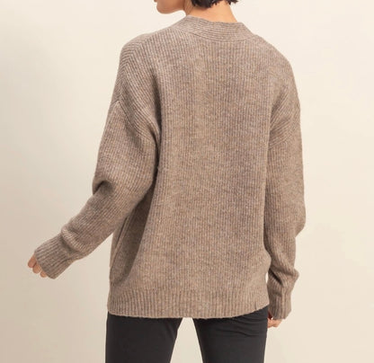 The Alora Front Button Cardigan