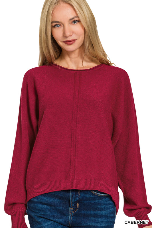 The Haylynn Viscose Front Seam Sweater