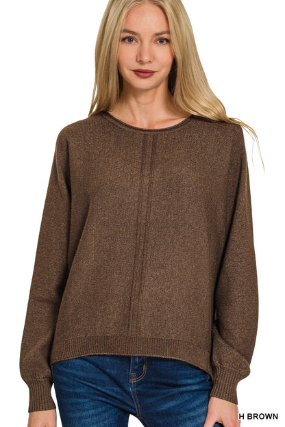 The Haylynn Viscose Front Seam Sweater