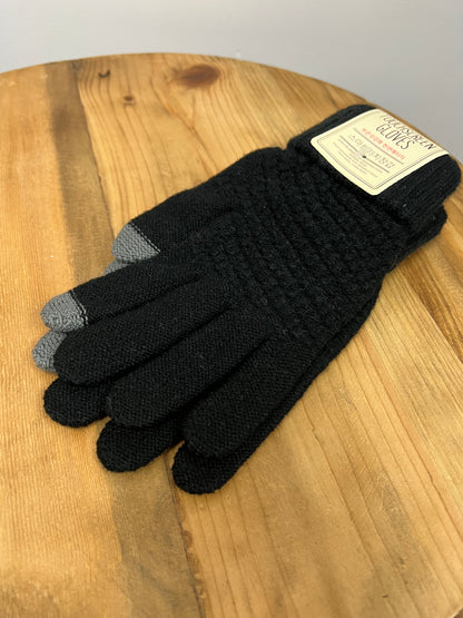 Winter Wear Knit Touchscreen Gloves