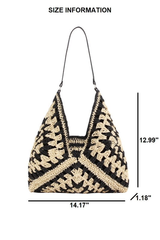 The Charming Crochet Shoulder Bag