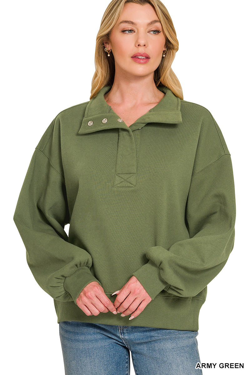 The Zander 1/4 Snap Sweatshirt