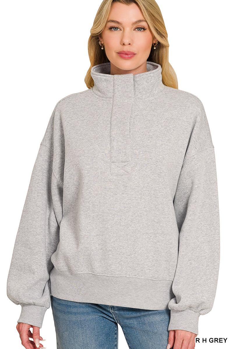 The Zander 1/4 Snap Sweatshirt