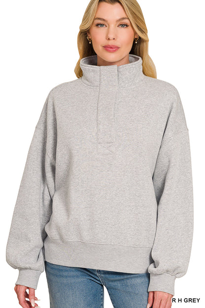 The Zander 1/4 Snap Sweatshirt