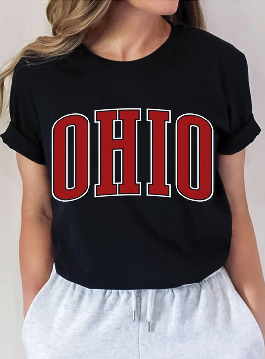 OHIO Puff Graphic Tshirt