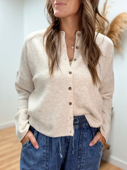 The Pipelynn Button Down Cardigan Sweater