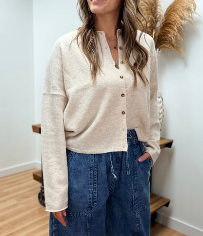 The Pipelynn Button Down Cardigan Sweater