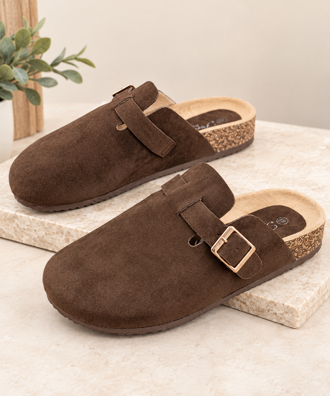 Must Have Brown Slip on Clogs