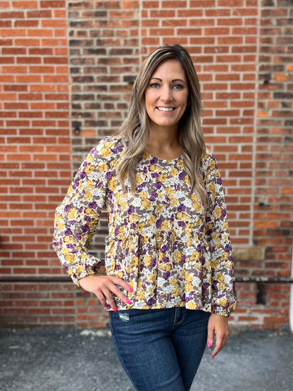 The Leoma Floral Blouse
