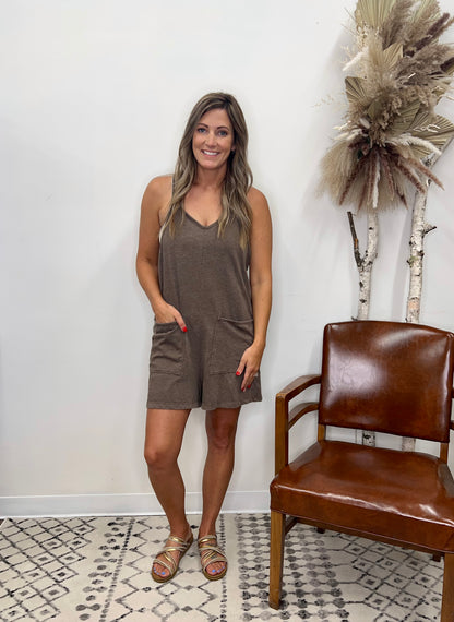 The Dell Mineral Wash Romper