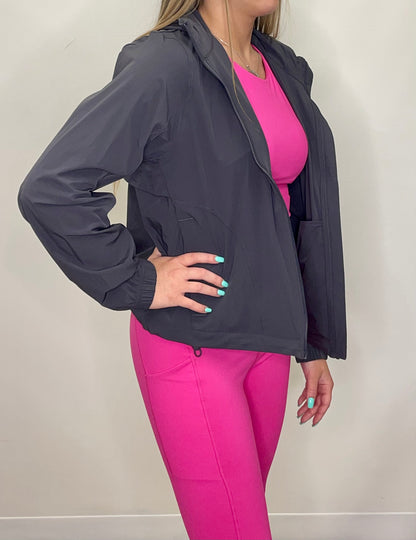 The Women’s Rae Mode Crinkle Crop Jacket