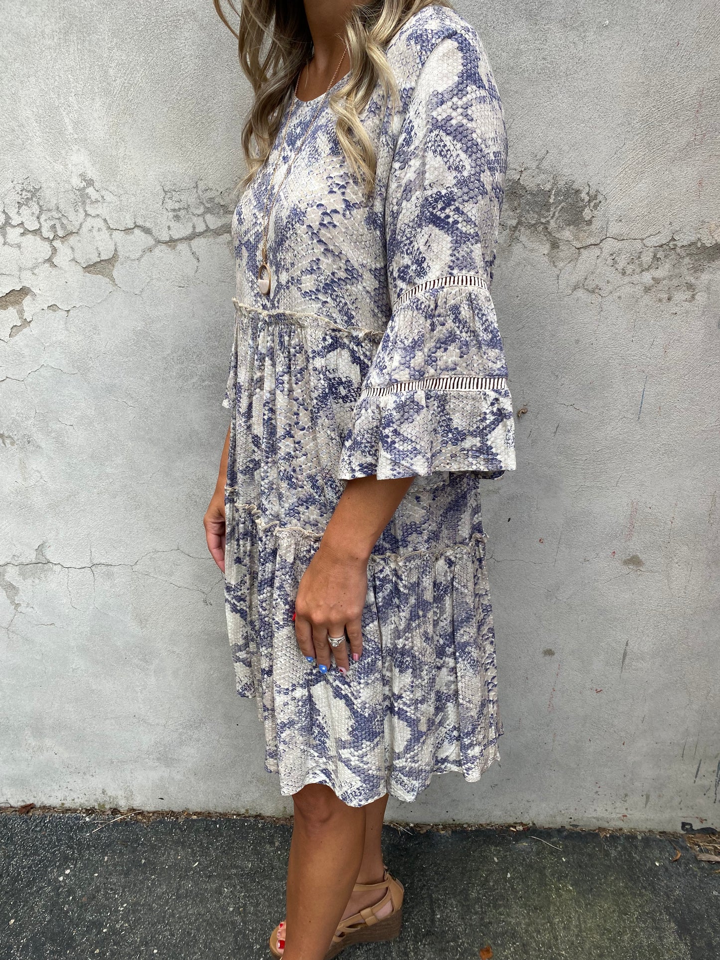 The Tami Bell Sleeve Dress