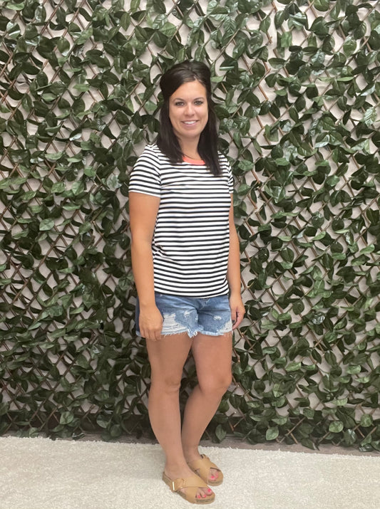 Lana Stripe Top
