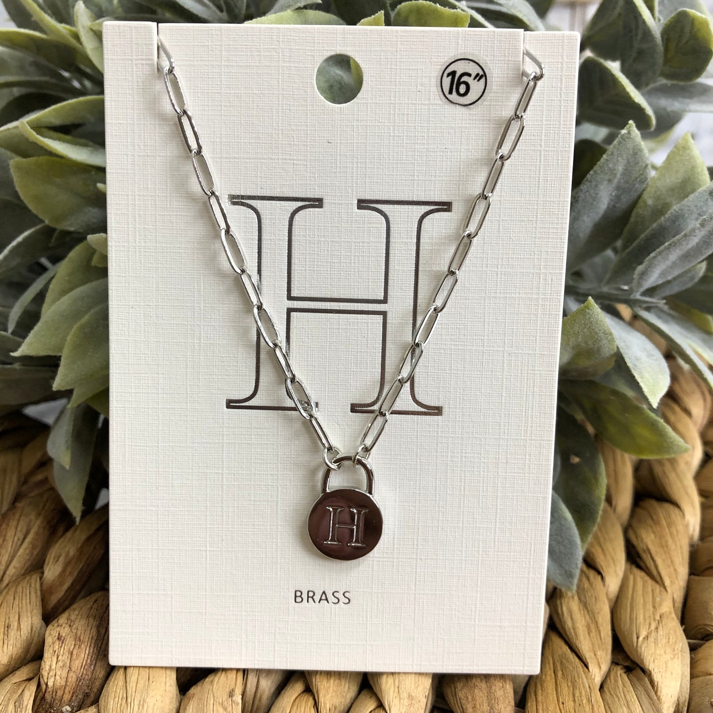 Dainty Initial Necklace